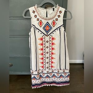 Anthropologie Akemi and Kin Embroidered Dress